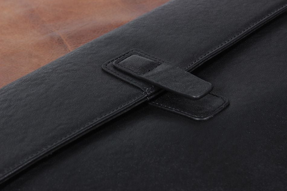 Cặp Da Bò Thật Cầm Tay Đựng Hồ Sơ & Laptop Business Style CLH347