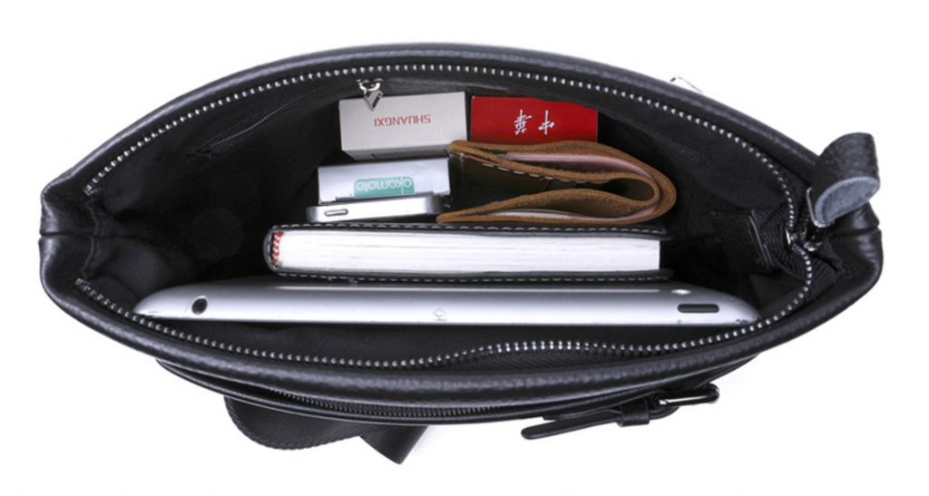 Túi Da Bò Thật Đeo Chéo Đựng IPad Classic Edition TUDA SBM317