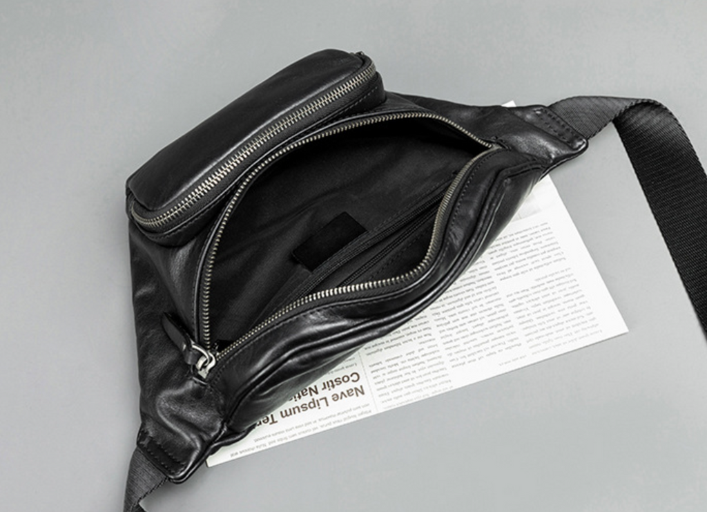 Túi Da Bò Thật Đeo Chéo Ngực và Thắt Lưng SBM352