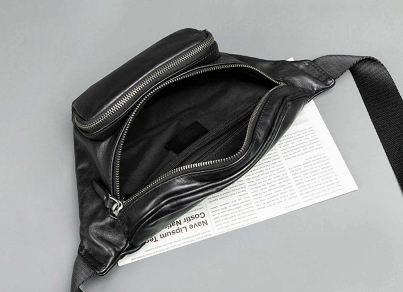 Túi Da Bò Thật Đeo Chéo Ngực và Thắt Lưng SBM352