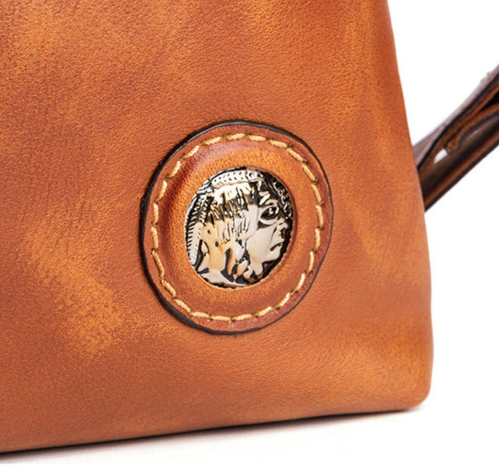 Túi Đeo Chéo Đựng iPad Da Bò VEG Patina Nhập Khẩu - Classic SBM252