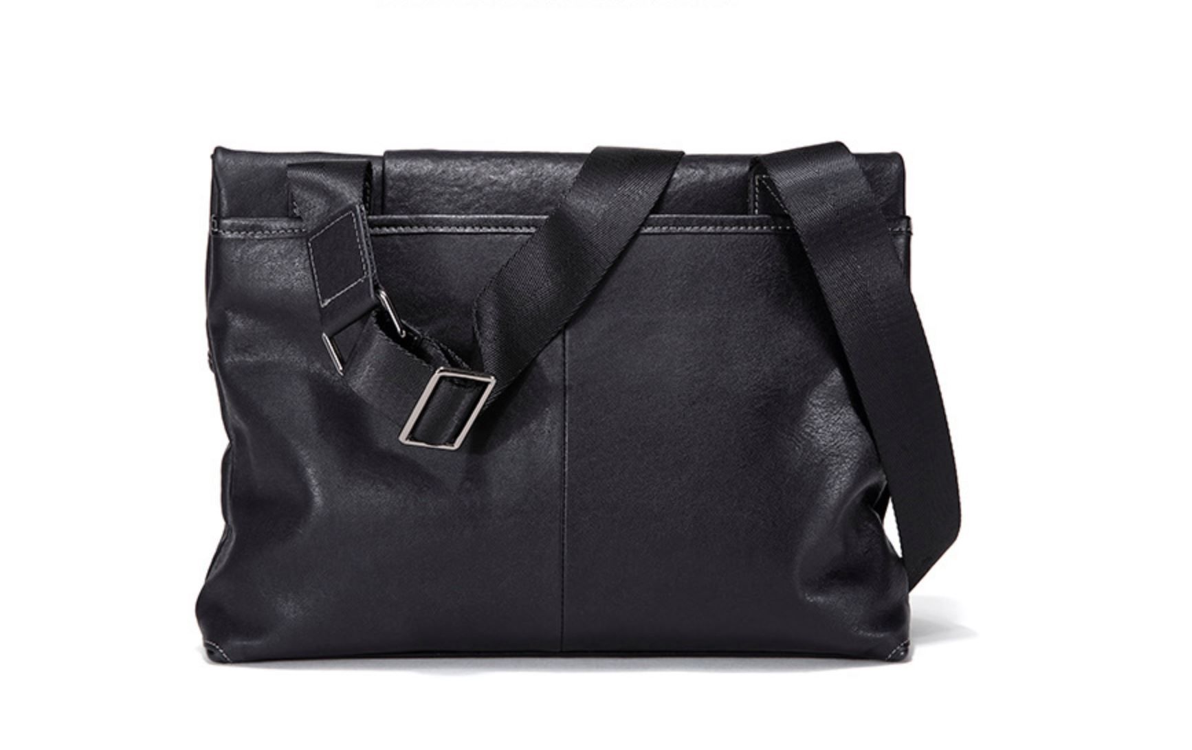 Túi Đeo Chéo Da Bò Thật Đựng Laptop & iPad Classic Style TUDA SBM263