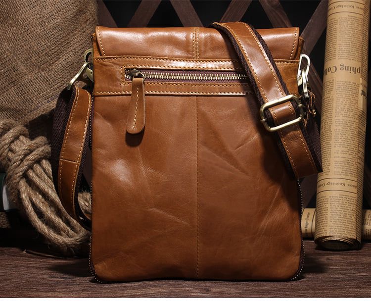 Túi Da Bò Thật Đeo Chéo Đựng IPad - Classic SBM180