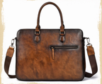 Túi da bò thật RETRO chứa laptop cho dân kinh doanh, công sở TUDA SBM152