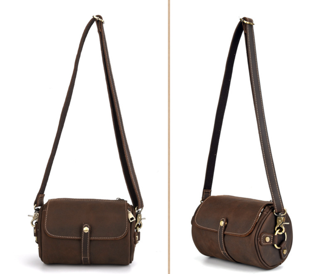 Túi da bò thật Berry & Ken VINTAGE - SBM123