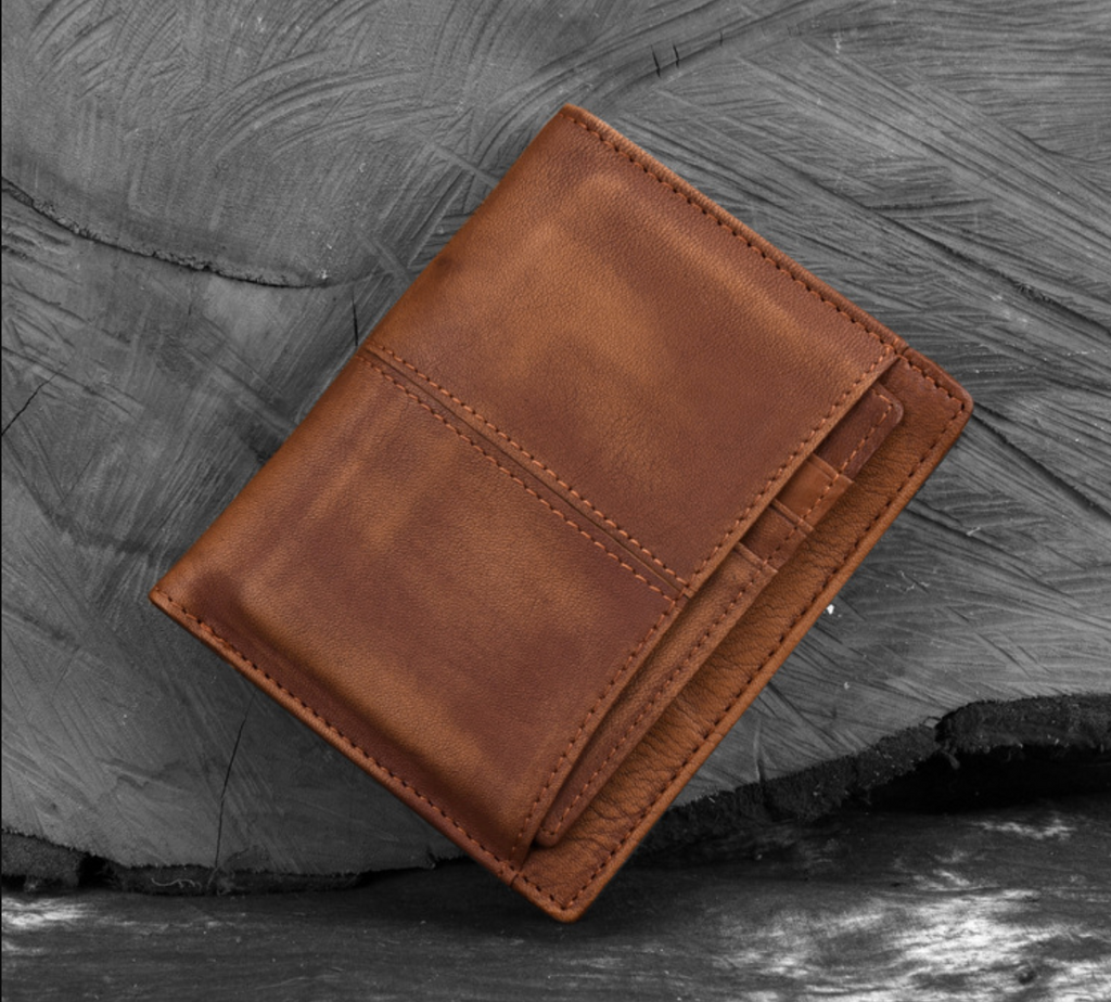 Ví Da Bò Thật Berry & Ken VINTAGE  - Classic Edition W114