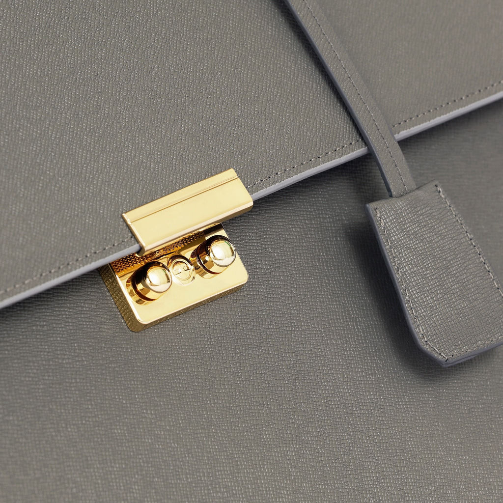 Cặp Da TAIGA HANDMADE Doanh Nhân Cao Cấp Xách Tay TUDA SBM346