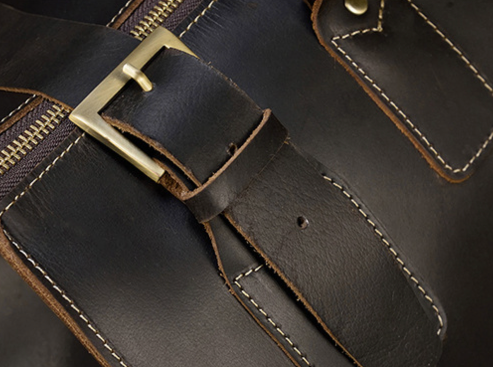 Túi Du Lịch Da Bò Sáp Italy Nhập Khẩu Cao Cấp Đa Chức Năng TBL336