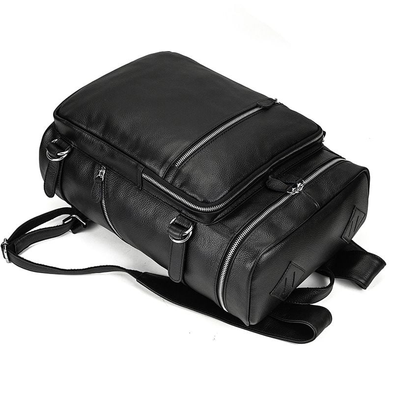 Balo Da Bò Thật RETRO Đựng Laptop & Du Lịch Đa Chức Năng BPL309