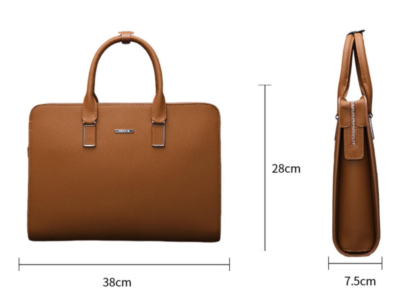 Cặp Da TOGO Doanh Nhân Khóa Số Cao Cấp Đựng Laptop & Hồ Sơ SBM333