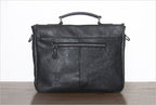 Cặp Da Bò VEG Patina Italy Cao Cấp Xách Tay Đựng Laptop & Hồ Sơ Bussiness SBM356
