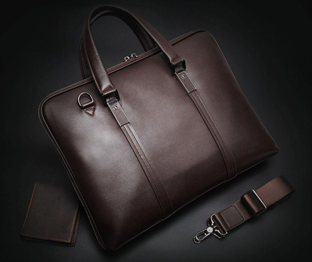 Cặp Da Doanh Nhân Cao Cấp Đựng Laptop & Hồ Sơ SBM254