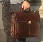 Cặp Da Doanh Nhân RETRO Cao Cấp Đựng Laptop & Hồ Sơ TUDA SBM266