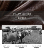 Túi Messenger Da Bò PULL UP Nhập Khẩu Đeo Chéo Đựng iPad - Classic SBM233