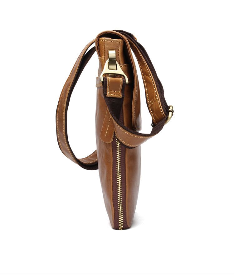 Túi Da Bò Thật Đeo Chéo Đựng IPad - Classic SBM180