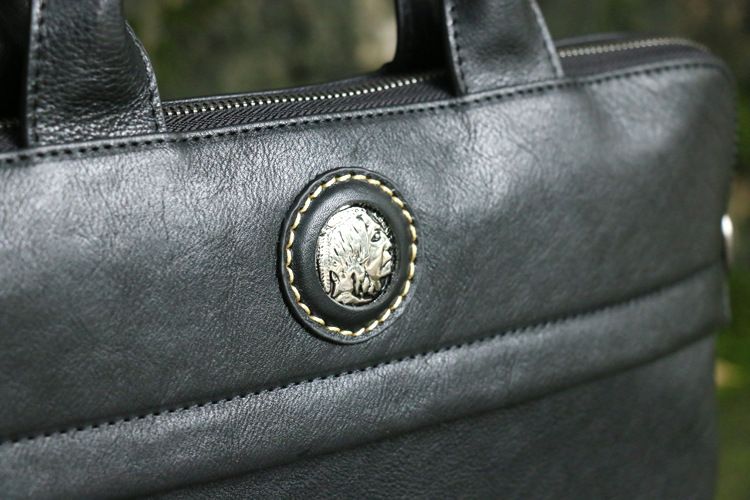 Cặp Da Bò VEG Cao Cấp Xách Tay Đựng Laptop & Hồ Sơ Bussiness Men SBM166