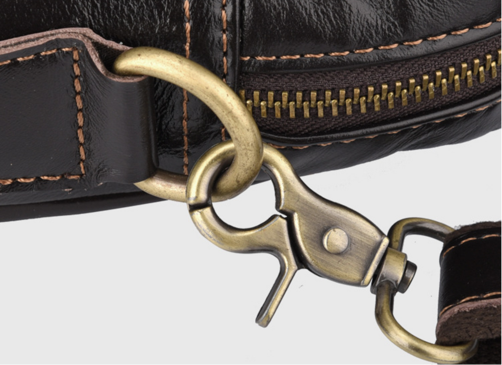 Túi da bò thật chứa laptop cho dân kinh doanh, công sở Berry&Ken SBM150