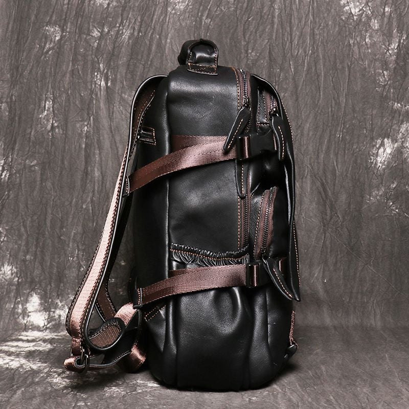 Balo Da Bò Thật RETRO chứa laptop Đa Chức Năng BPL302