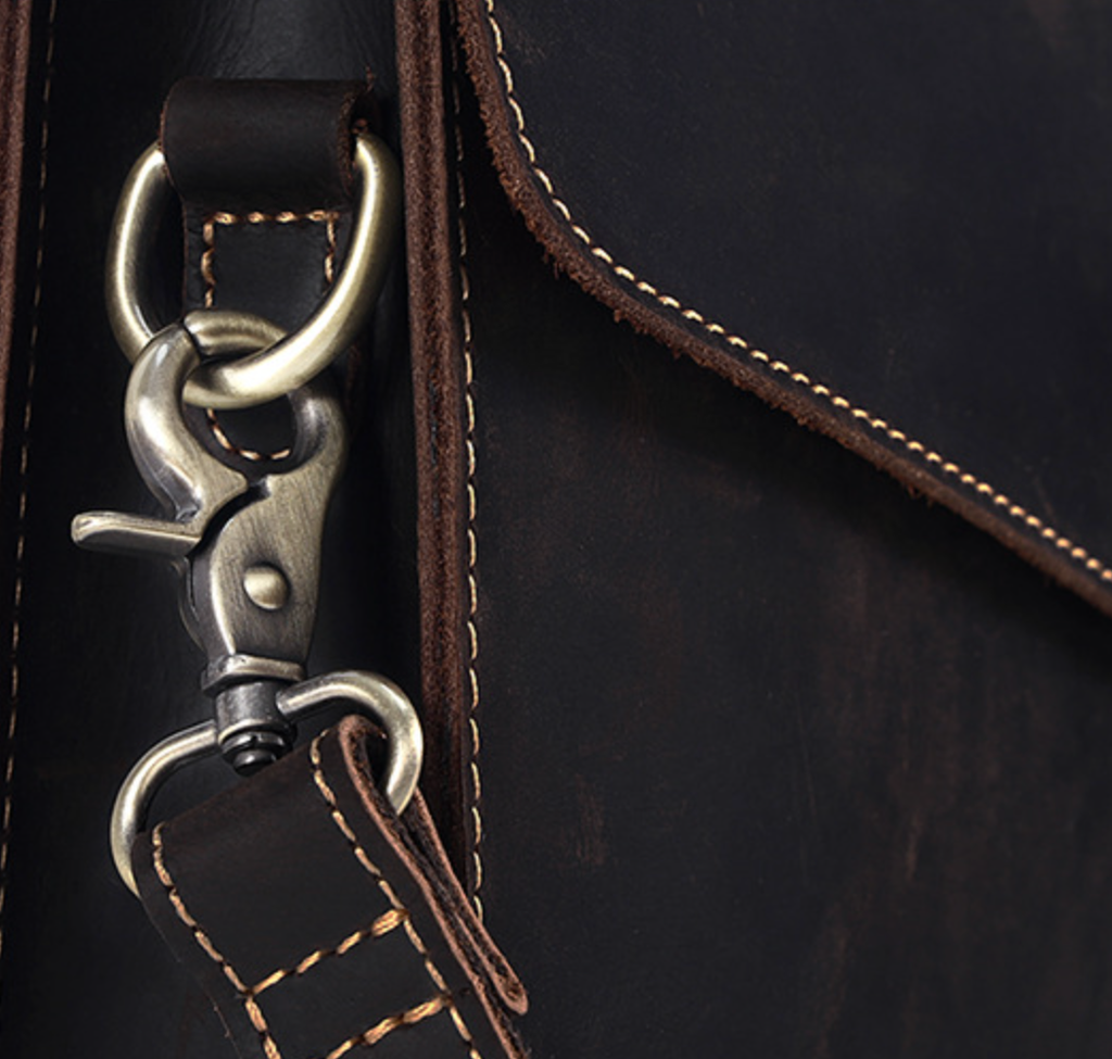 Túi Da Bò Sáp Đeo Chéo & Cầm Tay Đựng iPad SBM334