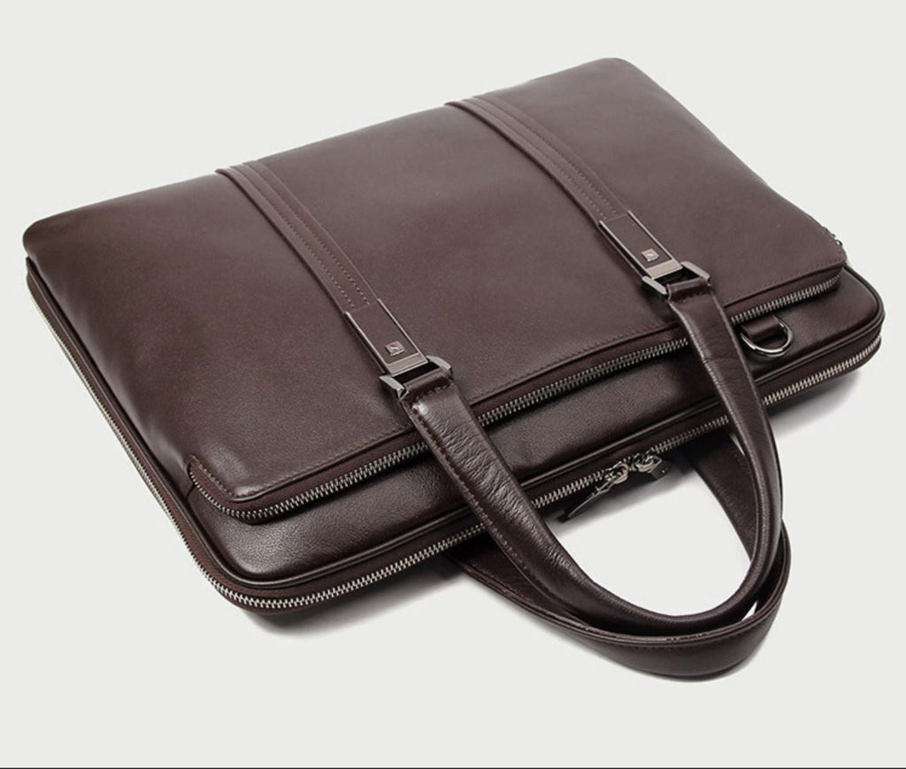 Cặp Da Doanh Nhân Cao Cấp Đựng Laptop & Hồ Sơ SBM254