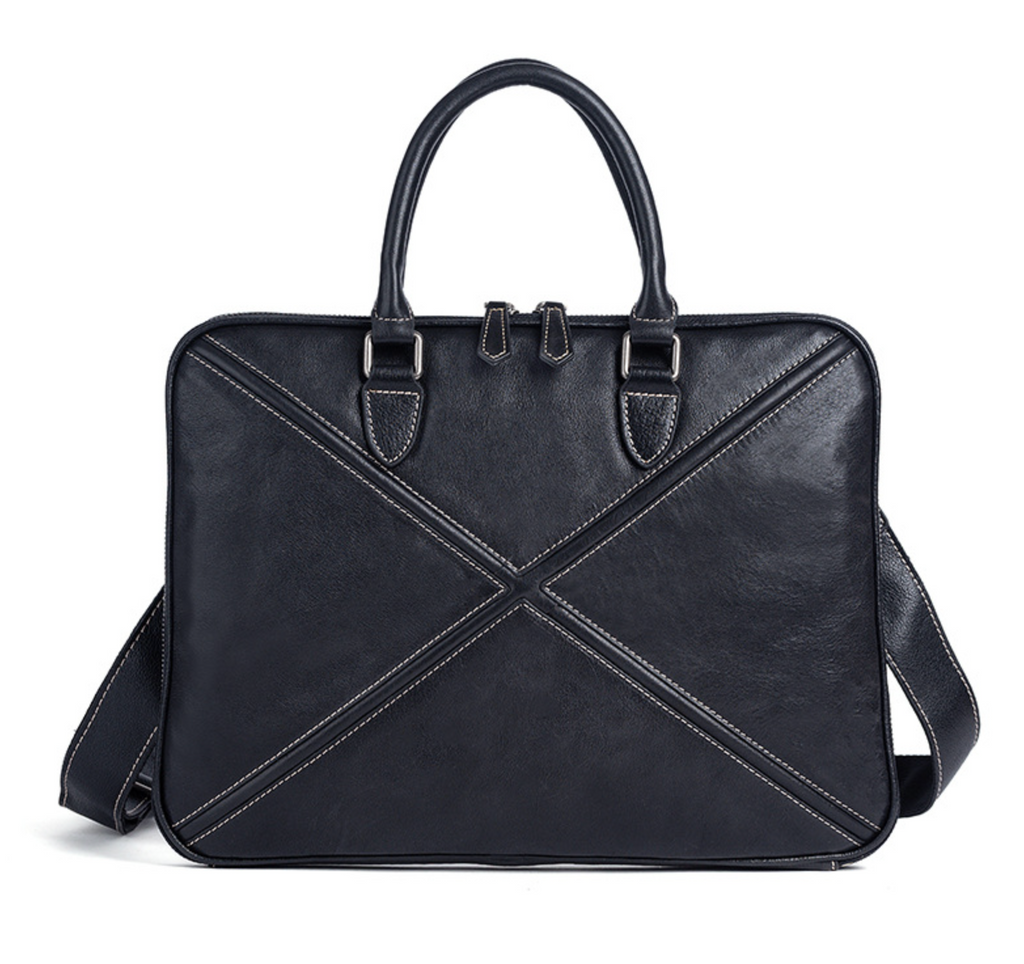 Cặp Da Bò VEG Italy Cao Cấp Xách Tay Đựng Laptop & Hồ Sơ Bussiness Men SBM243