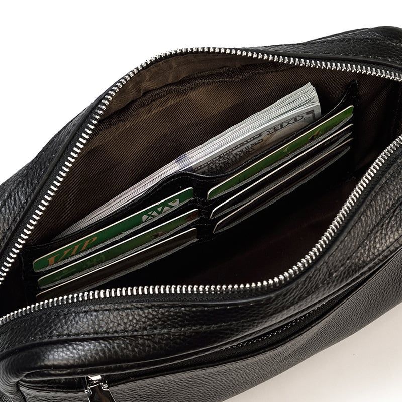 CLUTCH Cầm Tay & Đeo Chéo Đa Năng Da Thật VINTAGE SBM217