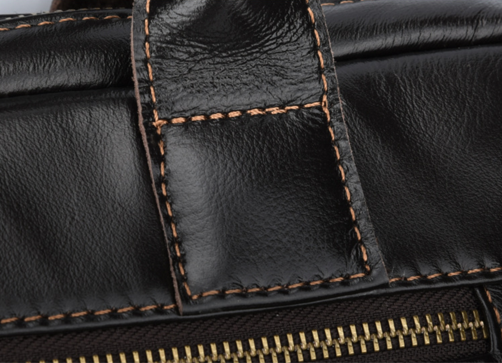 Túi da bò thật chứa laptop cho dân kinh doanh, công sở Berry&Ken SBM150