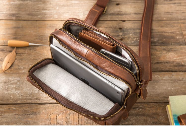 Túi da bò thật Berry & Ken đeo chéo Limited edition MBM110