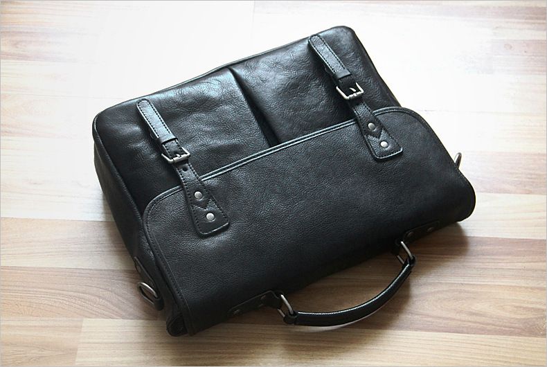 Cặp Da Bò VEG Patina Italy Cao Cấp Xách Tay Đựng Laptop & Hồ Sơ Bussiness SBM356