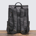 Balo Du Lịch Da Bò Thật RETRO Chứa Laptop Đa Chức Năng BPL311