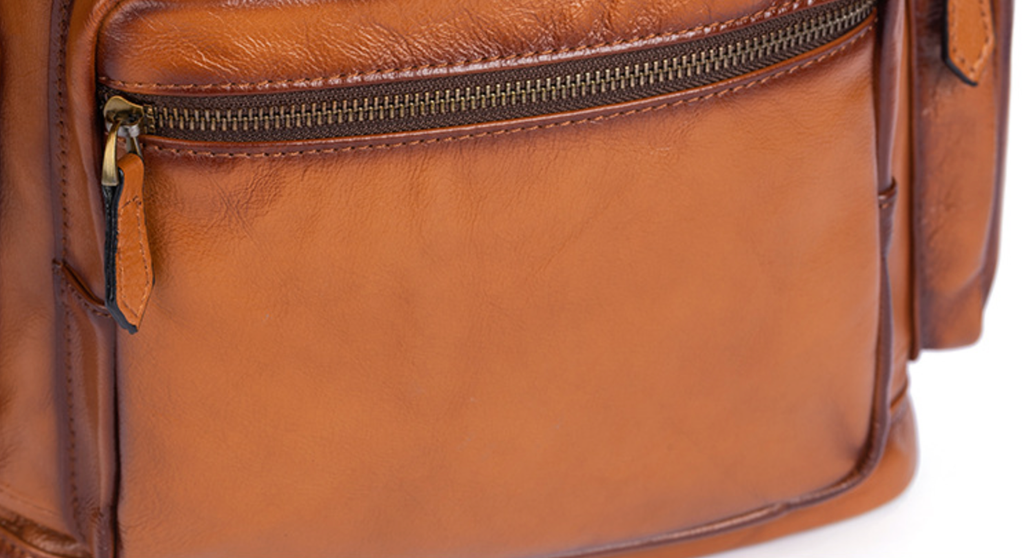 Balo Da Bò Thật RETRO Đựng Laptop & Du Lịch Đa Chức Năng BPL369