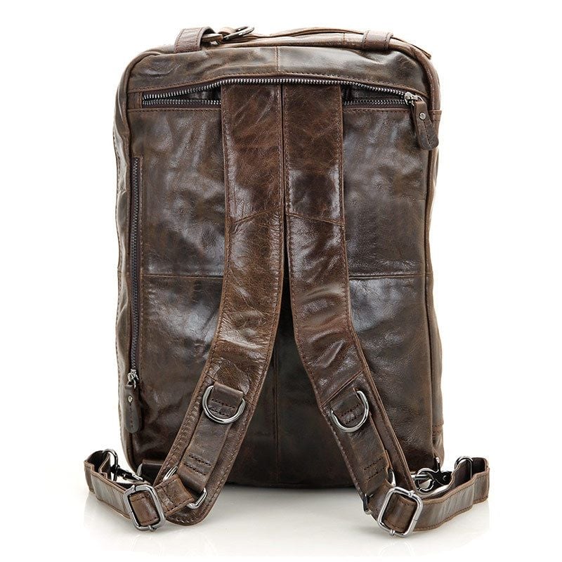 Cặp Da Thật Cao Cấp Đa Chức Năng đựng laptop VINTAGE TUDA SBM273