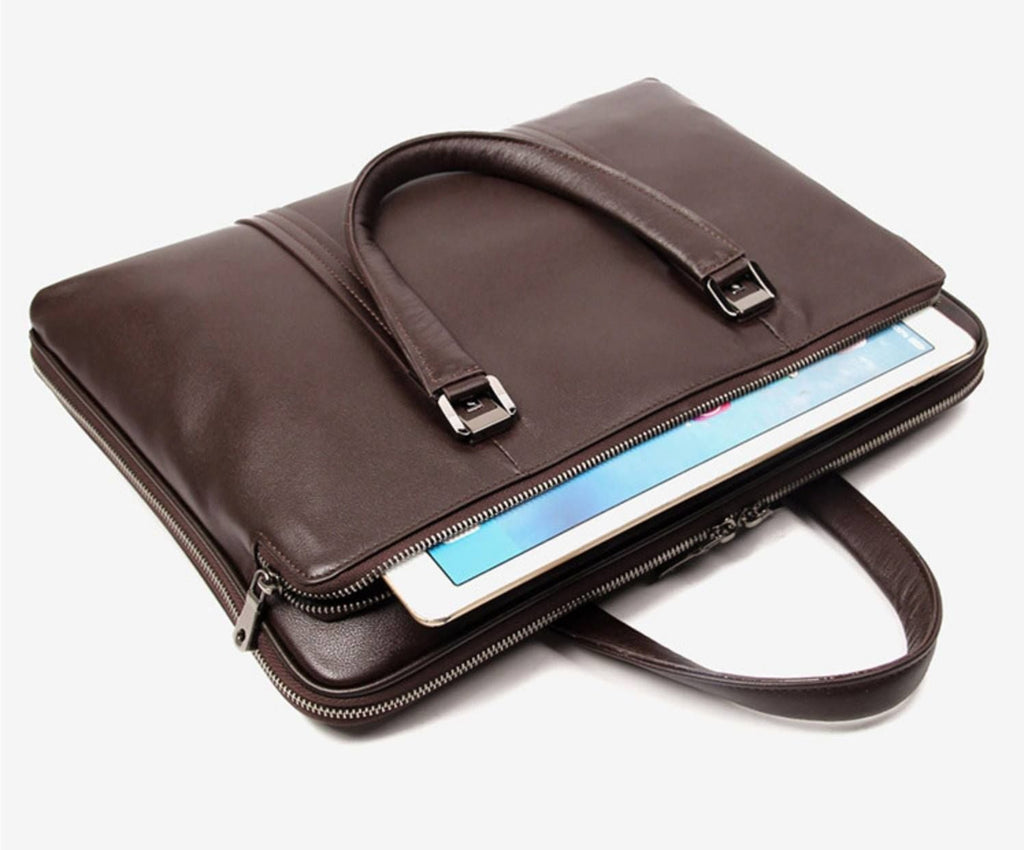 Cặp Da Doanh Nhân Cao Cấp Đựng Laptop & Hồ Sơ SBM254