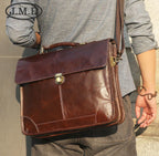 Cặp Da Doanh Nhân RETRO Cao Cấp Đựng Laptop & Hồ Sơ TUDA SBM266