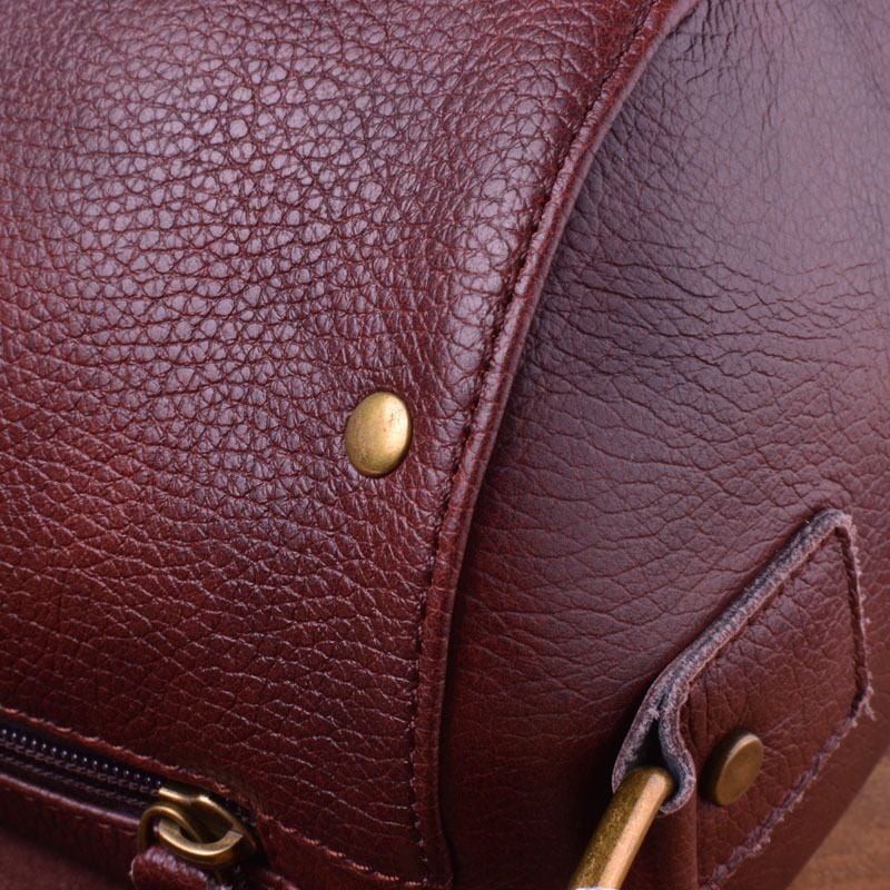 Túi trống da bò thật Berry & Ken VINTAGE SBM117