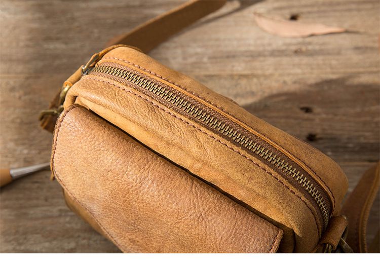 Túi Đeo Chéo Da Bò Thật Berry & Ken RETRO - Classic Edition SBM105