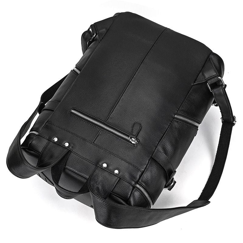 Balo Da Bò Thật RETRO Đựng Laptop & Du Lịch Đa Chức Năng BPL309