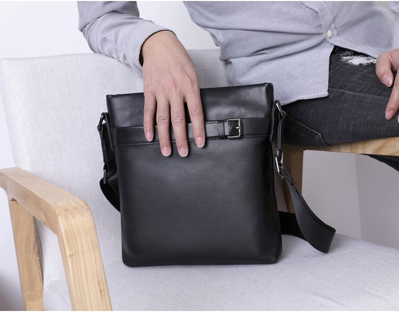 Túi Da Bò Thật Đeo Chéo Đựng IPad Classic Edition TUDA SBM317