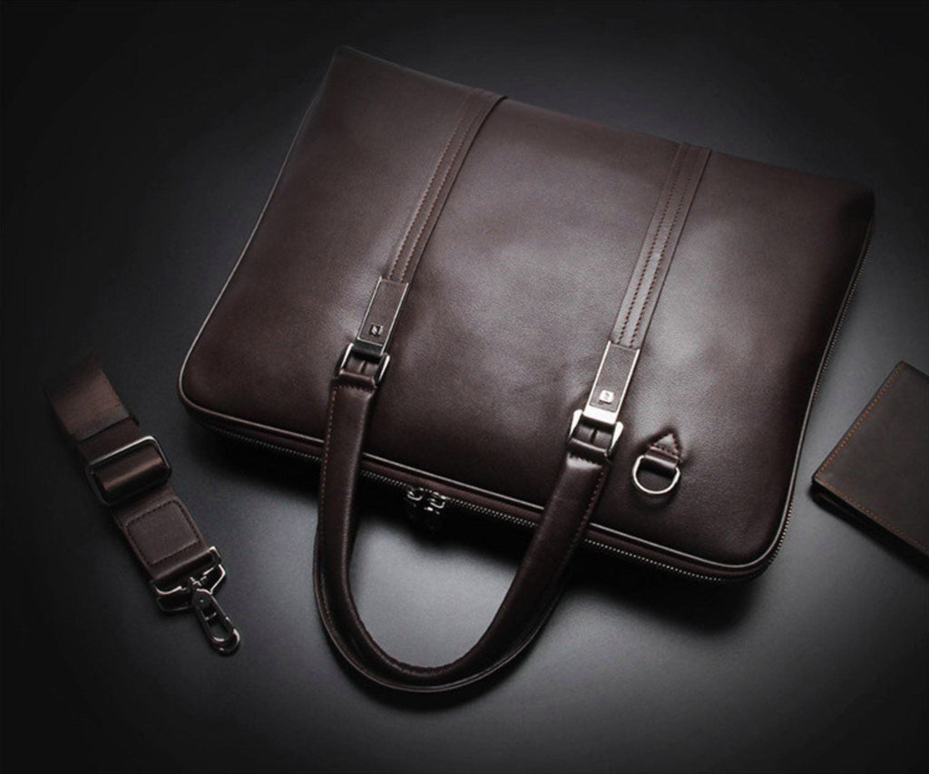 Cặp Da Doanh Nhân Cao Cấp Đựng Laptop & Hồ Sơ SBM254