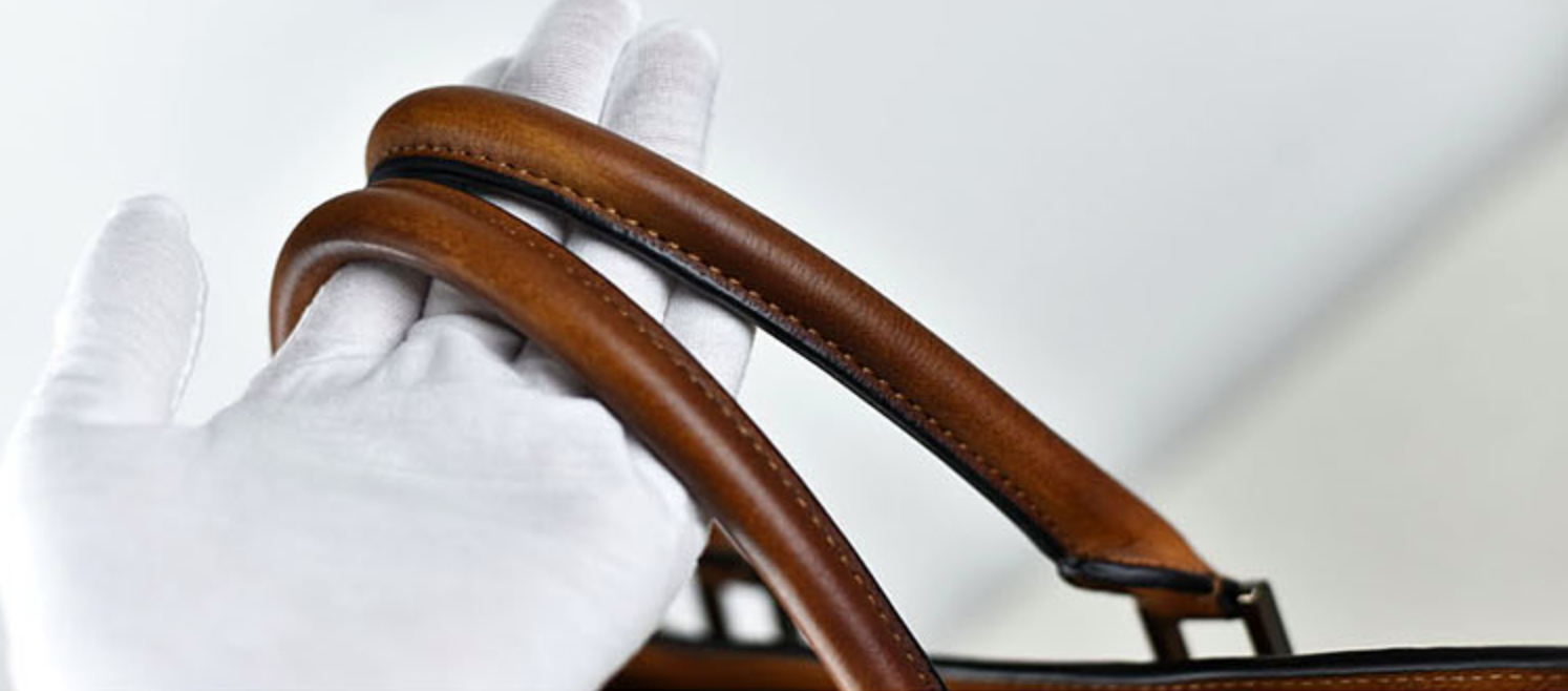 Cặp Da Bò VEG Patina Italy Cao Cấp Xách Tay Đựng Laptop & Hồ Sơ Bussiness Men SBM282