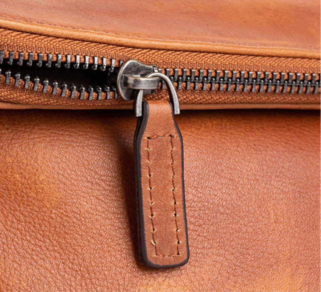 Túi Đeo Chéo Đựng iPad Da Bò VEG Patina Nhập Khẩu - Classic SBM252