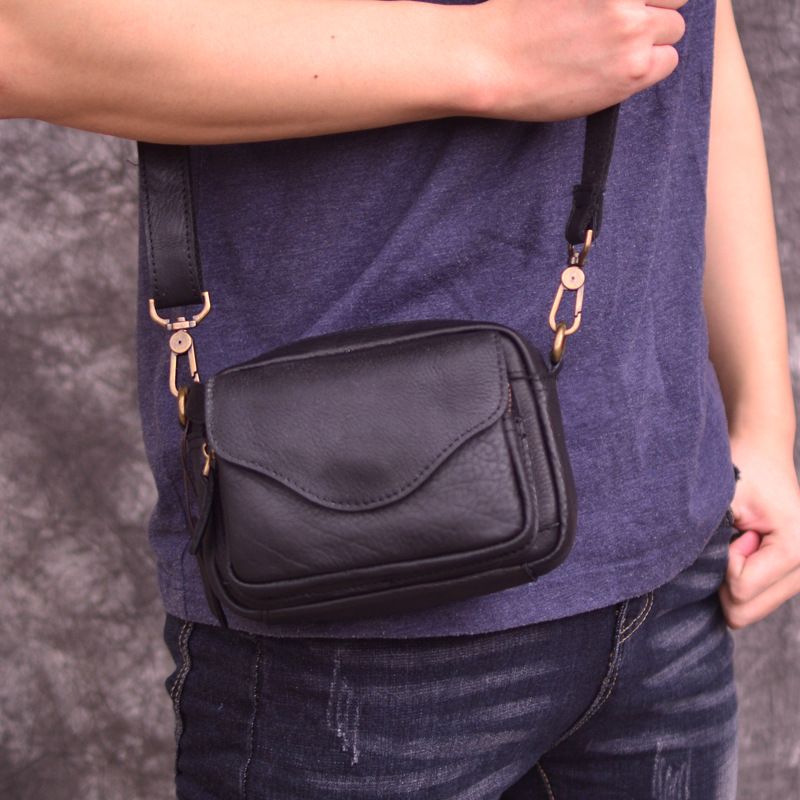 Túi Đeo Chéo Da Bò Thật Berry & Ken RETRO - Classic Edition SBM105