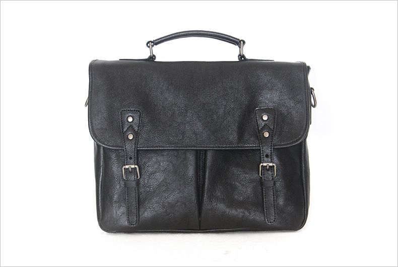 Cặp Da Bò VEG Patina Italy Cao Cấp Xách Tay Đựng Laptop & Hồ Sơ Bussiness SBM356