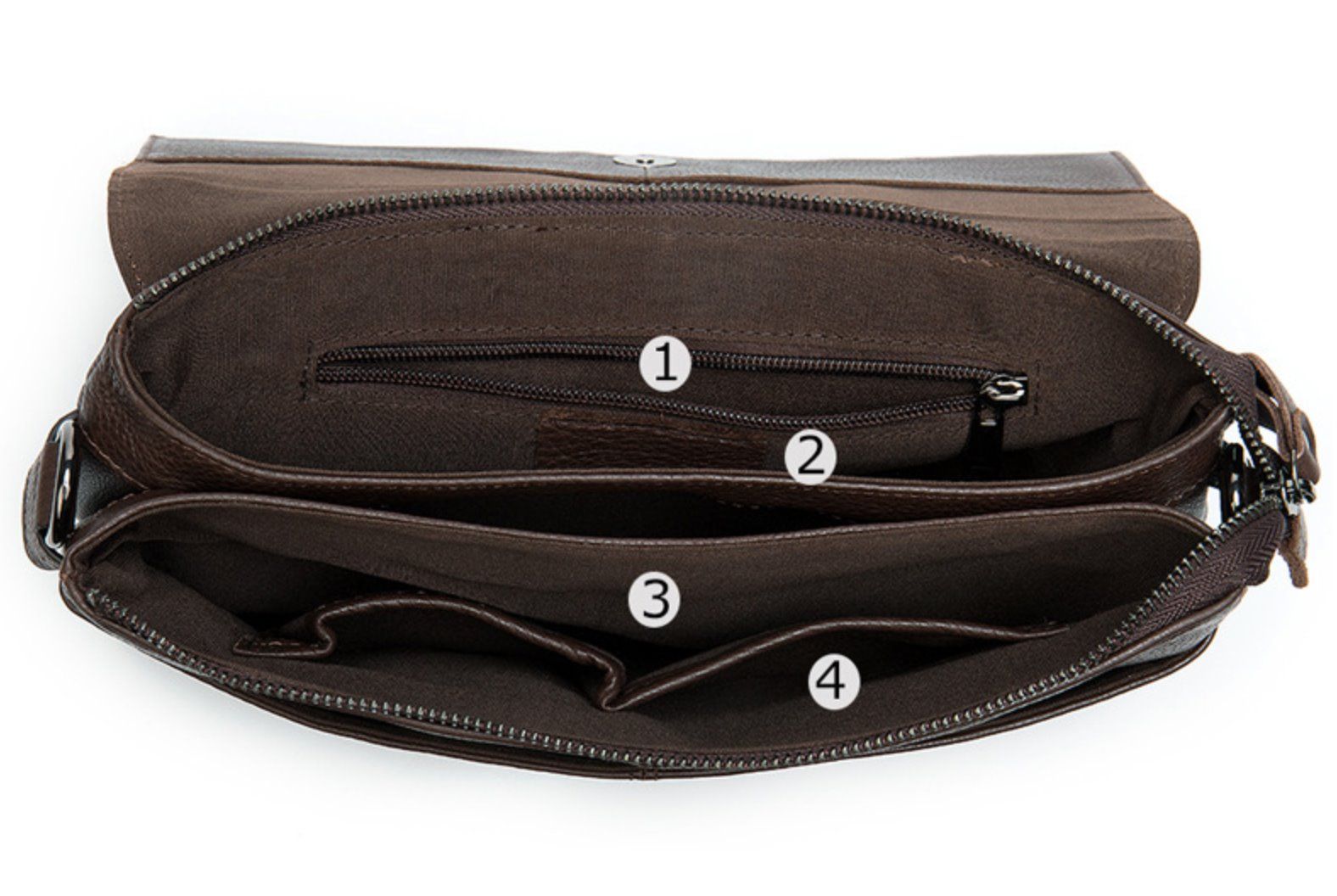 Túi Da Bò Thật Đeo Chéo & Clutch Cầm Tay Đựng IPad - Classic SBM188