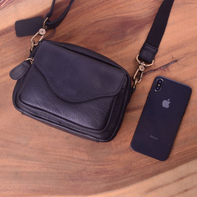 Túi Đeo Chéo Da Bò Thật Berry & Ken RETRO - Classic Edition SBM105