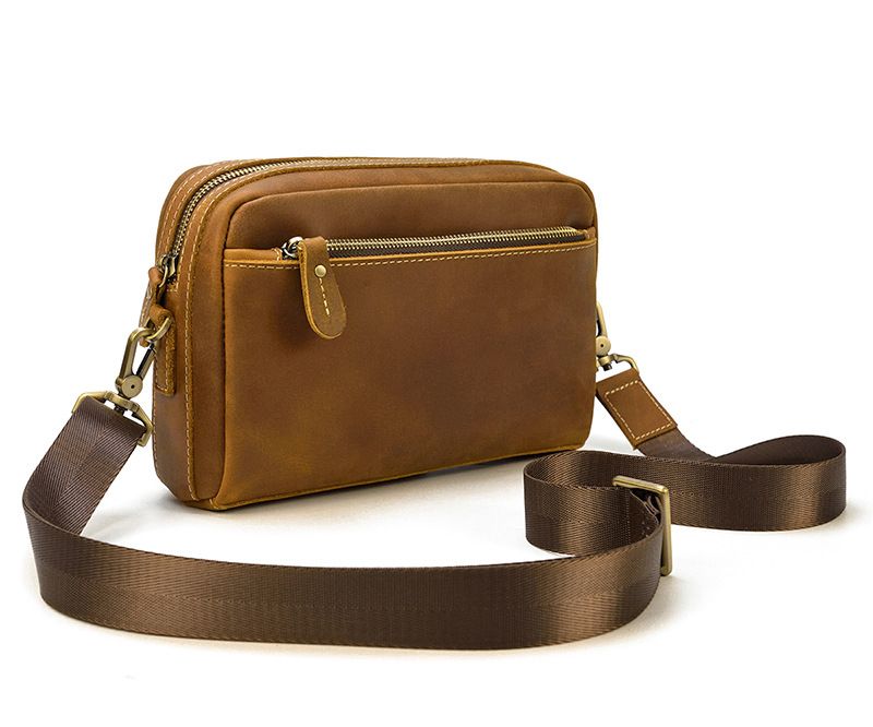 CLUTCH Cầm Tay & Đeo Chéo Đa Năng Da Thật VINTAGE SBM217