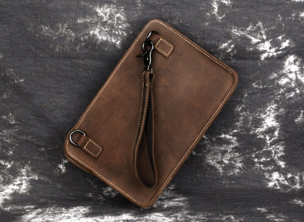 CLUTCH Cầm Tay & Đeo Chéo Da Thật RETRO SBM183