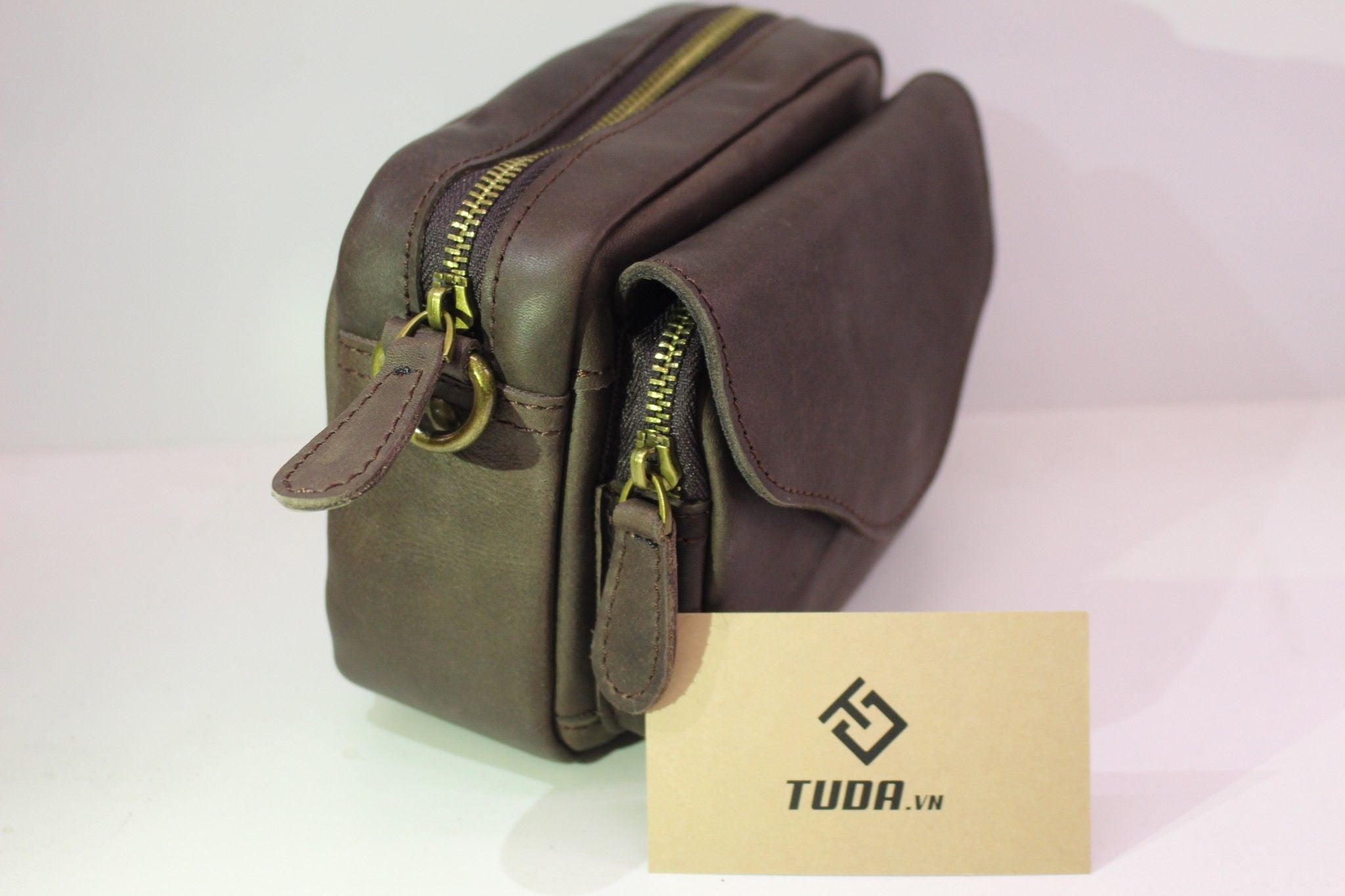 Túi Đeo Chéo Da Bò Thật Berry & Ken RETRO - Classic Edition SBM105