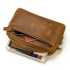 CLUTCH Cầm Tay & Đeo Chéo Đa Năng Da Thật VINTAGE SBM217