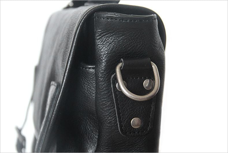 Cặp Da Bò VEG Patina Italy Cao Cấp Xách Tay Đựng Laptop & Hồ Sơ Bussiness SBM356